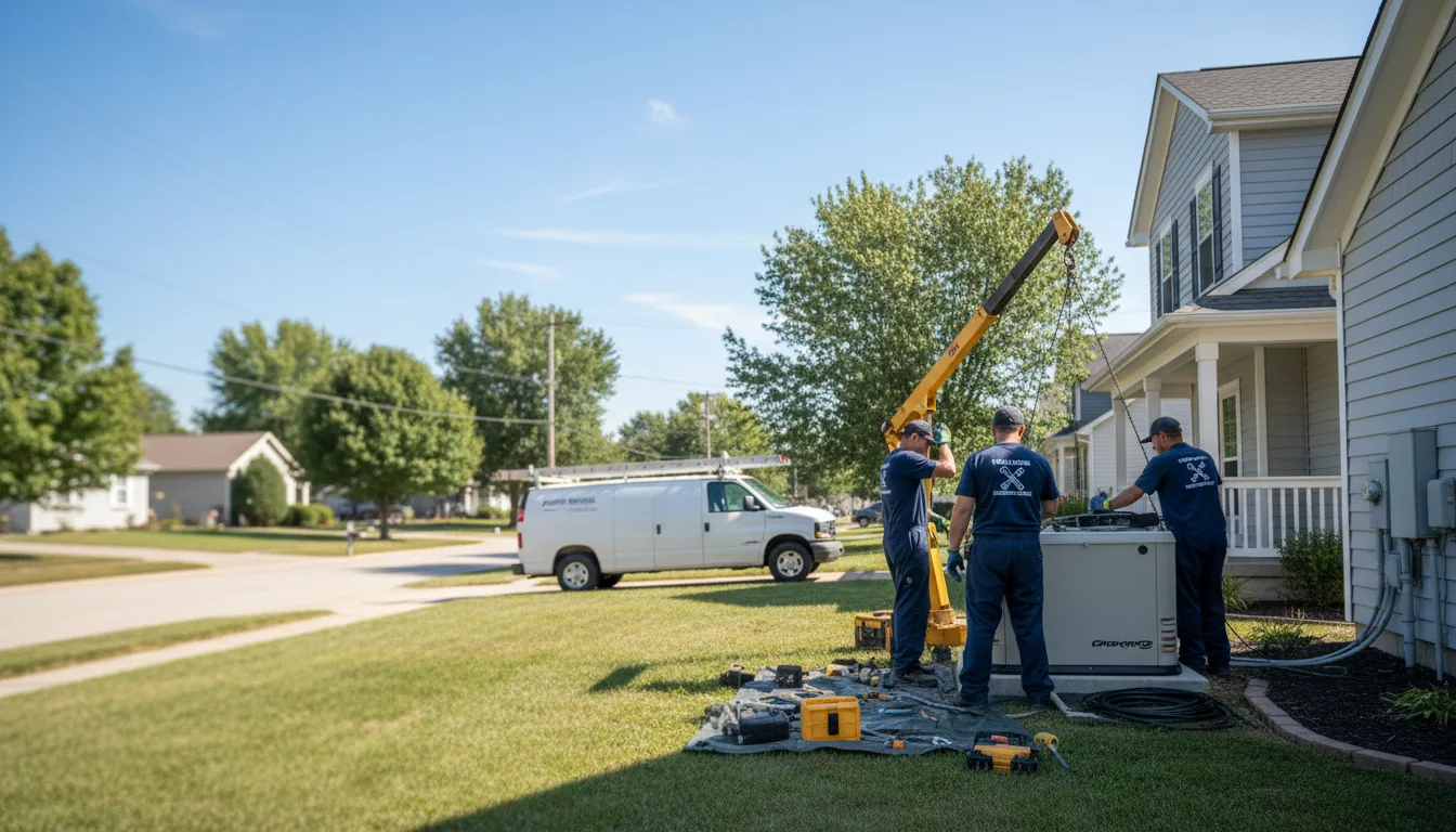 Generator Installation in Santa Anna, TX near me